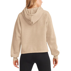 San Francisco 49ers DKNY Sport Women's Debbie Dolman Raglan Pullover Hoodie