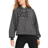 Washington Commanders DKNY Sport Women's Debbie Dolman Raglan Pullover Hoodie