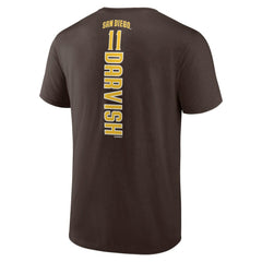 Yu Darvish San Diego Padres Playmaker Name & Number T-Shirt | MLB US