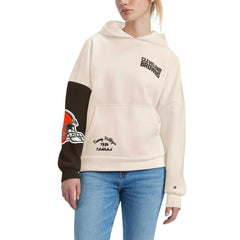 Cleveland Browns Tommy Hilfiger Women's Harriet Pullover Hoodie