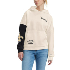 New Orleans Saints Tommy Hilfiger Women's Harriet Pullover Hoodie