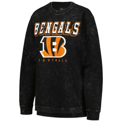 Cincinnati Bengals G-III 4Her by Carl Banks Women's Comfy Cord Pullover Sweatshirt