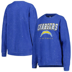 Los Angeles Chargers G-III 4Her by Carl Banks Women's Comfy Cord Pullover Sweatshirt