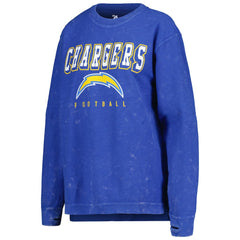 Los Angeles Chargers G-III 4Her by Carl Banks Women's Comfy Cord Pullover Sweatshirt