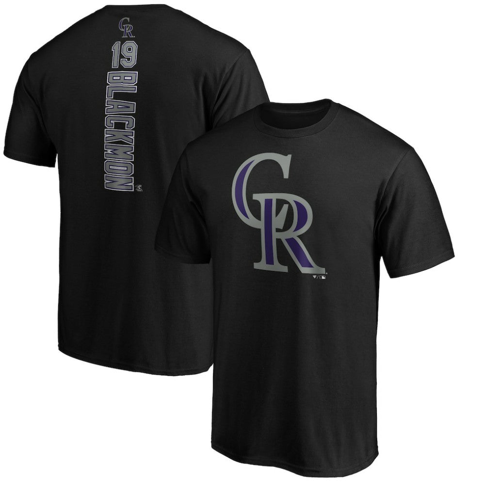 Charlie Blackmon Colorado Rockies Playmaker Name & Number T-Shirt | MLB Online