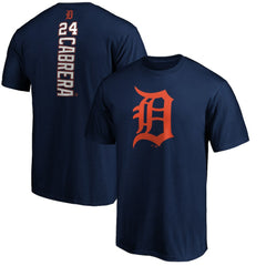 Detroit Tigers Playmaker Name & Number T-Shirt | MLB New