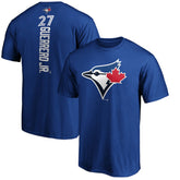 Vladimir Guerrero Jr. Toronto Blue Jays Playmaker Name & Number T-Shirt | MLB Online
