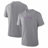 Texas Rangers Fanatics Play Tribute Tri-Blend T-Shirt | MLB Outlet