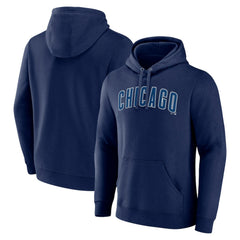 Chicago Cubs Official Wordmark Pullover Hoodie | MLB Discount