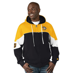 Pittsburgh Penguins Starter Power Forward Full-Zip Hoodie Outlet