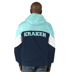Seattle Kraken Starter Power Forward Full-Zip Hoodie Sale