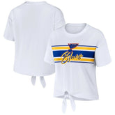 St. Louis Blues WEAR by Erin Andrews Women's Front Knot T-Shirt Online
