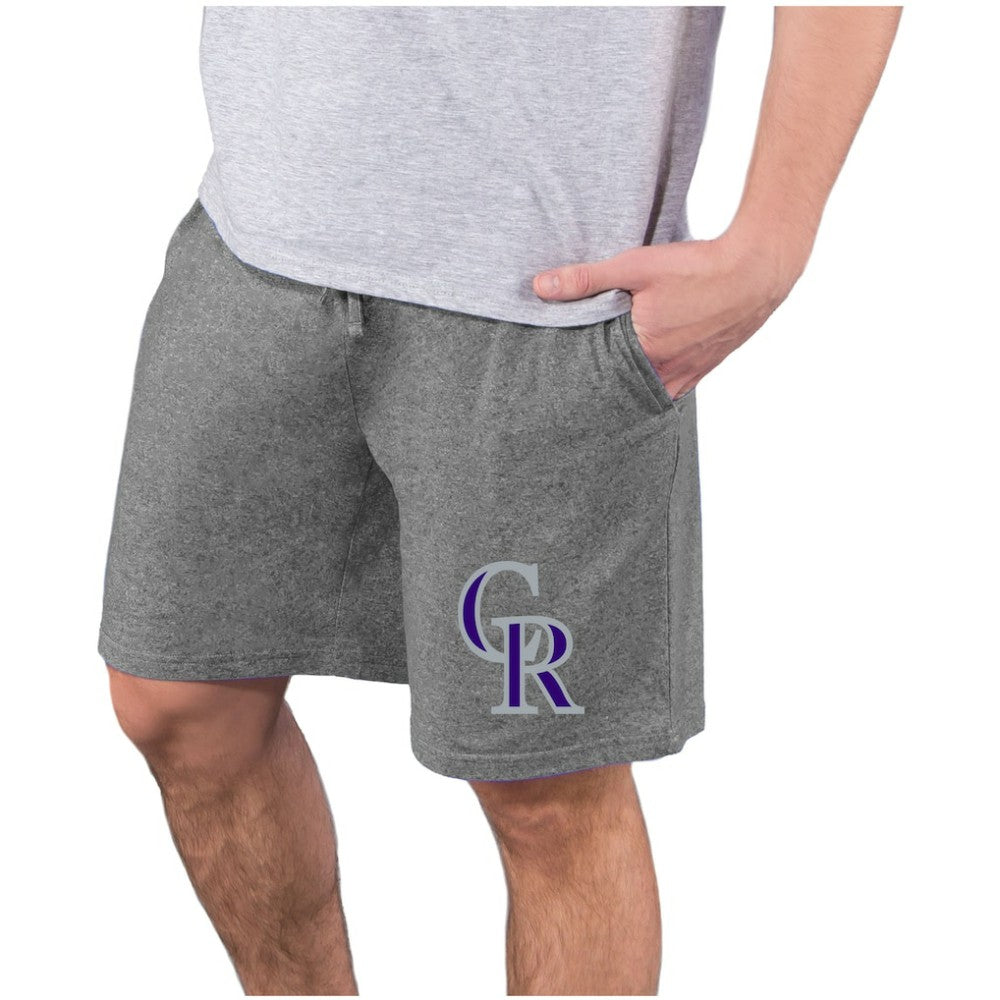 Colorado Rockies Concepts Sport Quest Knit Jam Shorts | MLB Sale