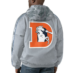 Denver Broncos Starter Thursday Night Gridiron Throwback Full-Zip Jacket