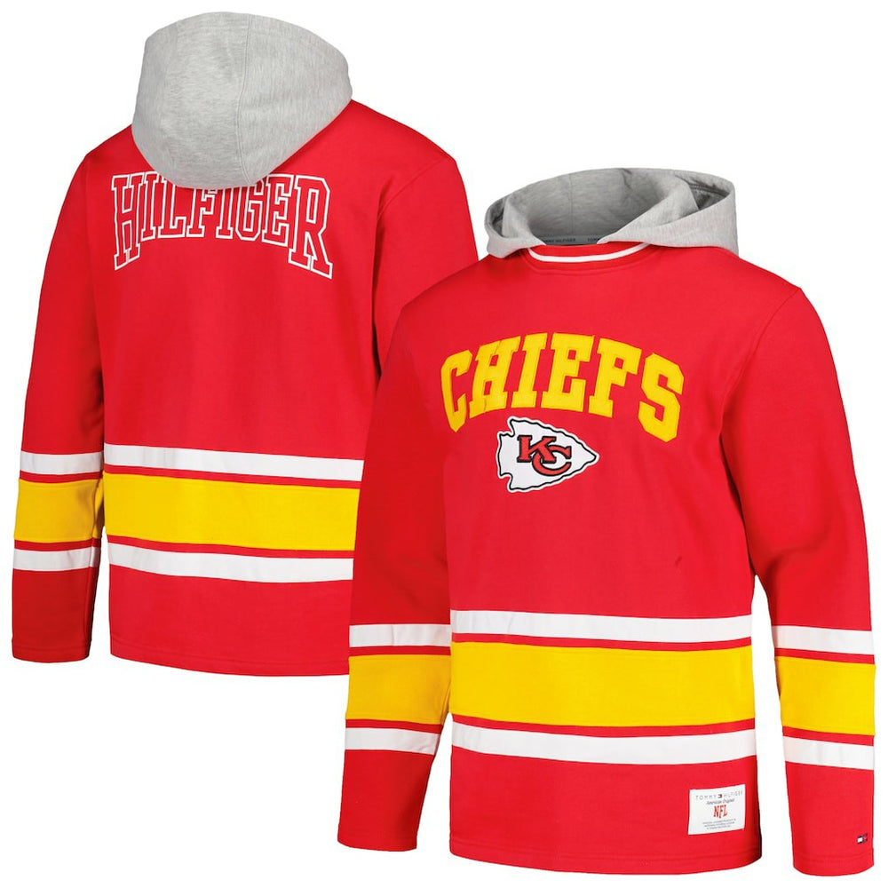 Kansas City Chiefs Tommy Hilfiger Ivan Fashion Pullover Hoodie
