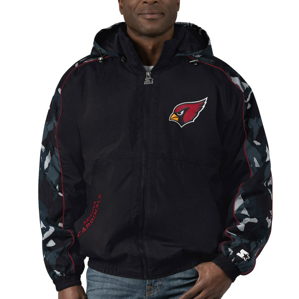 Arizona Cardinals Starter Thursday Night Gridiron Full-Zip Hoodie