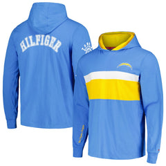 Los Angeles Chargers Tommy Hilfiger Morgan Long Sleeve Hoodie T-Shirt