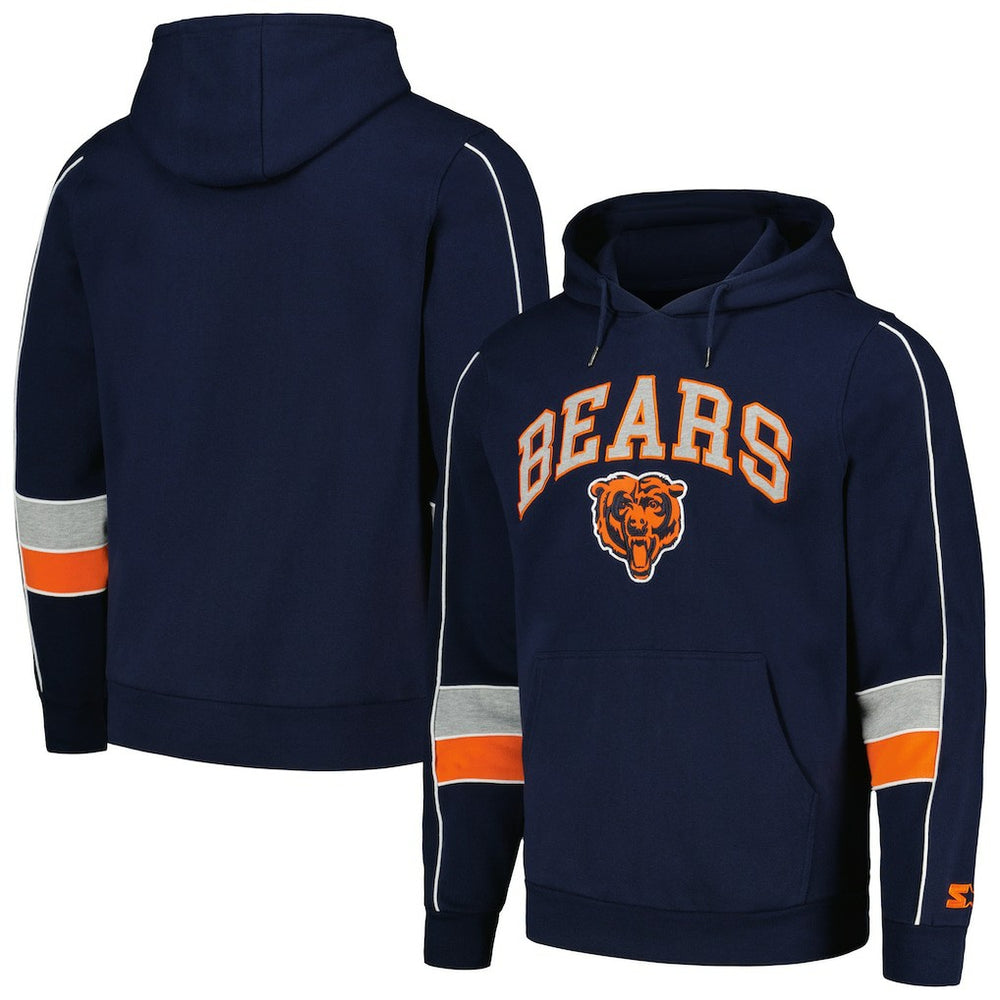 Chicago Bears Starter Captain Pullover Hoodie