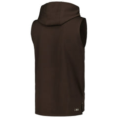 Cleveland Browns MSX by Michael Strahan Marathon Sleeveless Pullover Hoodie