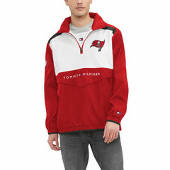 Tampa Bay Buccaneers Tommy Hilfiger Carter Half-Zip Hooded Top