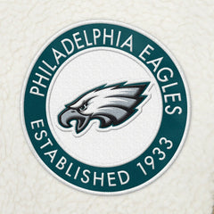 Philadelphia Eagles Tommy Hilfiger Jordan Sherpa Quarter-Zip Sweatshirt