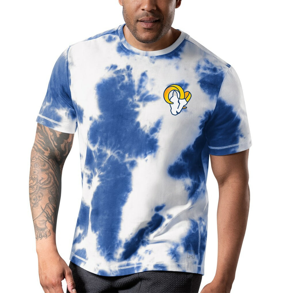 Los Angeles Rams MSX by Michael Strahan Freestyle Tie-Dye T-Shirt