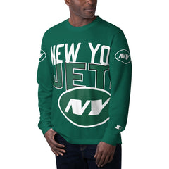 New York Jets Starter Clutch Hit Long Sleeve T-Shirt