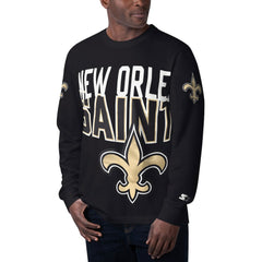 New Orleans Saints Starter Clutch Hit Long Sleeve T-Shirt