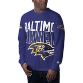 Baltimore Ravens Starter Clutch Hit Long Sleeve T-Shirt
