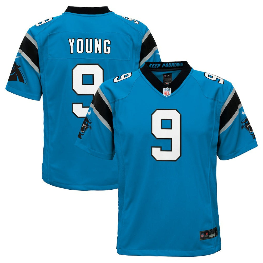 Carolina Panthers Nike Bryce Young Youth Game Jersey