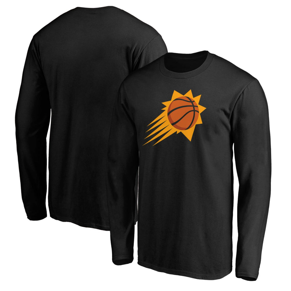 Phoenix Suns Primary Logo Long Sleeve T-Shirt On Sale