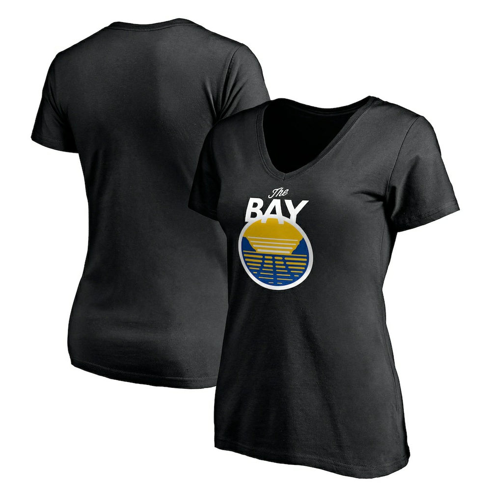 Golden State Warriors Women's Primary Logo V-Neck T-Shirt sale Outlet