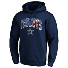 Dallas Cowboys Banner Wave Pullover Hoodie