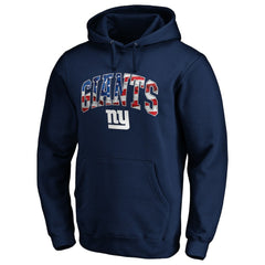 New York Giants Banner Wave Pullover Hoodie