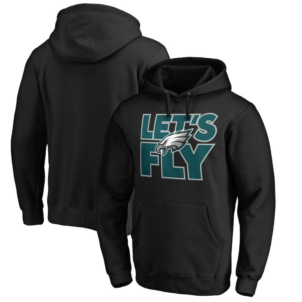 Philadelphia Eagles Hometown Collection Let's Fly Pullover Hoodie