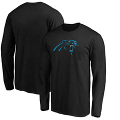 Carolina Panthers Primary Logo Long Sleeve T-Shirt