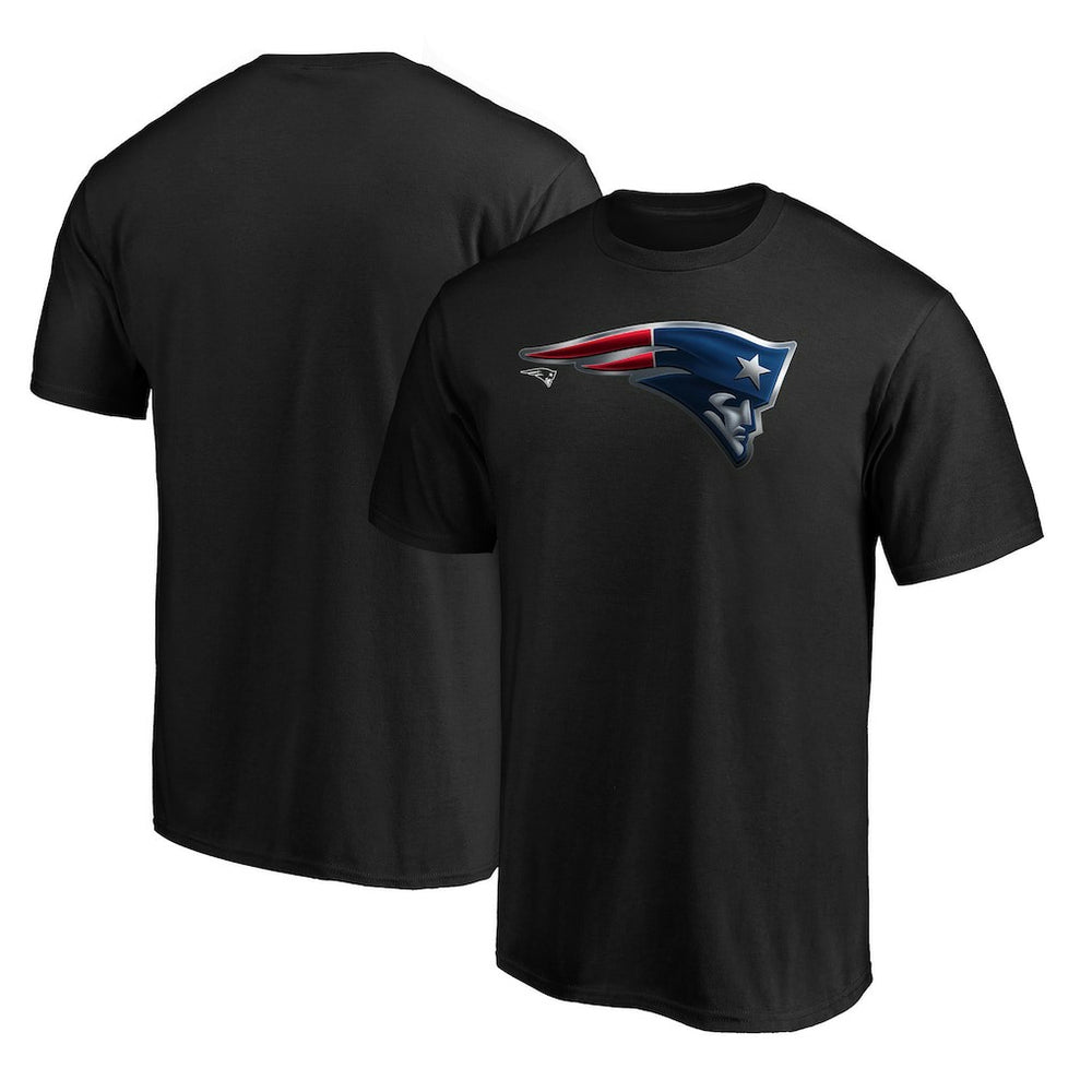 New England Patriots Midnight Mascot Team Logo T-Shirt