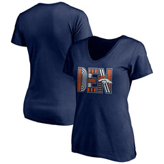 Denver Broncos Women's Hometown Collection V-Neck T-Shirt