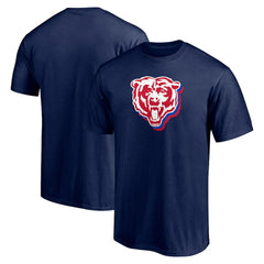 Chicago Bears Red White and Team T-Shirt