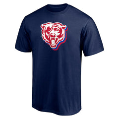 Chicago Bears Red White and Team T-Shirt