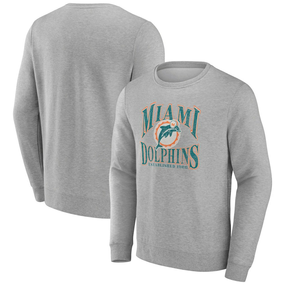 Miami Dolphins Playability Pullover Sweatshirt
