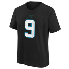 Carolina Panthers Nike Bryce Young Youth Player Name & Number T-Shirt