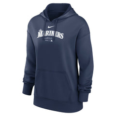 Seattle Mariners Nike Women's Authentic Collection Performance Pullover Hoodie | MLB Online