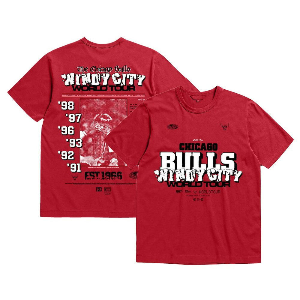 Chicago Bulls Bleacher Report x Unisex World Tour T-Shirt sale New