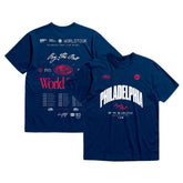 Philadelphia 76ers Bleacher Report x Unisex World Tour T-Shirt For Sale