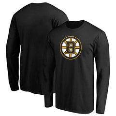 Boston Bruins Primary Logo Long Sleeve T-Shirt Discount