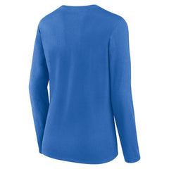 Los Angeles Chargers Fanatics Women's Plus Size Foiled Play Long Sleeve T-Shirt