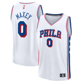 Tyrese Maxey Philadelphia 76ers Fast Break Replica Player Jersey New