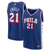 Joel Embiid Philadelphia 76ers Fast Break Replica Jersey New