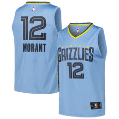 Ja Morant Memphis Grizzlies Fast Break Replica Player Jersey For Sale